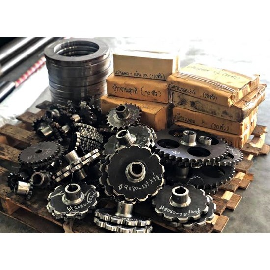 รับออกแบบชิ้นงานรับกลึงงาน CNC - โรงงานผลิตและจำหน่ายอะไหล่รถเกี่ยวข้าว นนทบุรี - ส.รุ่งเรือง แมชชีนเนอรี่